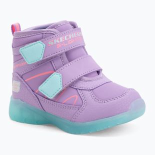 Детски обувки SKECHERS Illumi-Brights Polar Steppers lavender/multi
