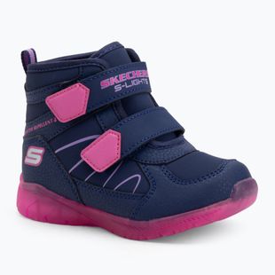 Детски обувки SKECHERS Illumi-Brights Polar Steppers navy/multi