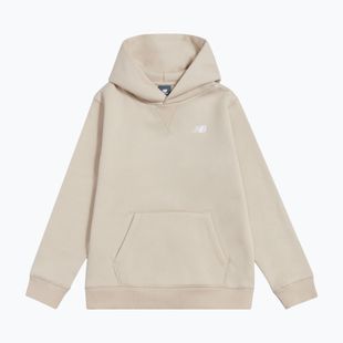 Детски суитшърт New Balance Brush Back Small Logo Hoodie timberwolf
