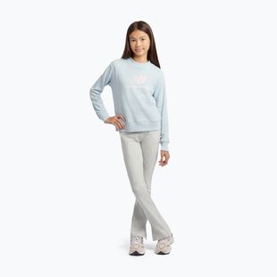 Детски суитшърт New Balance FT Stacked Logo Crew oxford blue