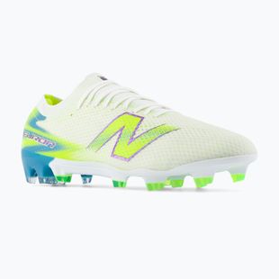 Футболни обувки New Balance Furon Pro V9 FG white/alkaline green