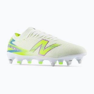 Футболни обувки New Balance Furon Pro V9 SG white/alkaline green