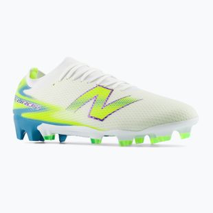 Футболни обувки New Balance Furon Team V9 FG white/alkaline green