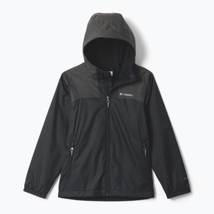 Детско яке за дъжд Columbia Rainy Trails III Fleece Lined black
