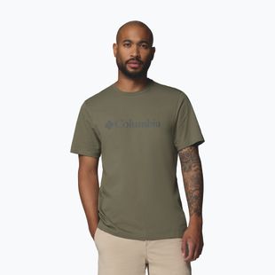 Мъжка тениска Columbia CSC Basic Logo Tee stone green/gem columbia