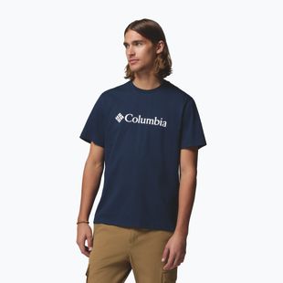 Мъжка тениска Columbia CSC Basic Logo Tee collegiate navy/gem columbia
