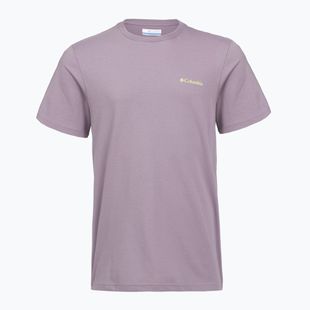 Мъжка тениска Columbia CSC Basic Logo Back Tee shale purple/linework c badge