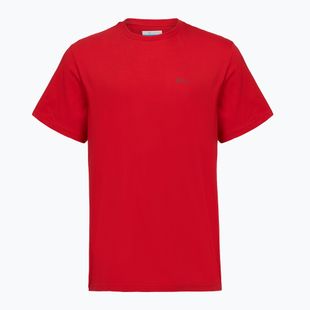 Мъжка тениска Columbia CSC Basic Logo Back Tee mountain red/linework c badge