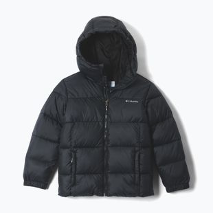 Детско ватирано яке Columbia Puffect Hooded Black