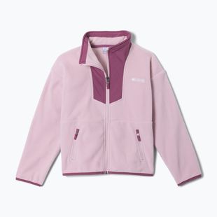 Детски поларен суитшърт Columbia Sequoia Grove Full Zip Fleece mineral pink/antique mauve