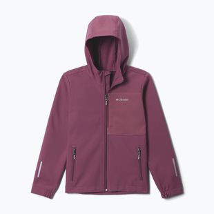 Детско софтшел яке Columbia Ascender Hooded Softshell antique mauve