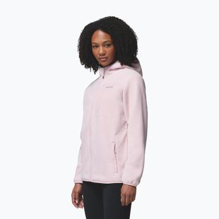 Дамски поларен суитшърт Columbia Pacific Arch 200 Hooded Full Zip Fleece mineral pink