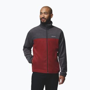 Мъжки поларен суитшърт Columbia Steens Mountain Full Zip 2.0 Shark/Red Oxide