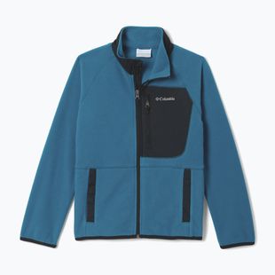 Детски поларен суитшърт Columbia Fast Trek V Full Zip phoenix blue/black