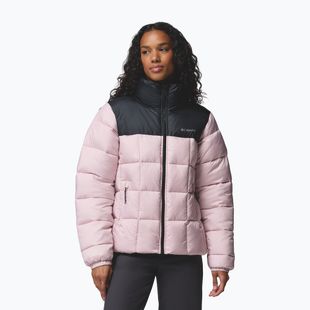 Дамско ватирано яке Columbia Puffect III Full Zip mineral pink/black