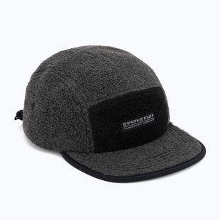 Шапка с козирка Columbia Creek Side Thermal 5 Panel charcoal heather fleece/black ripstop