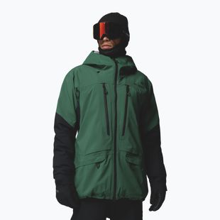 Мъжко скиорско яке Columbia Platinum Peak Insulated rain forest/black