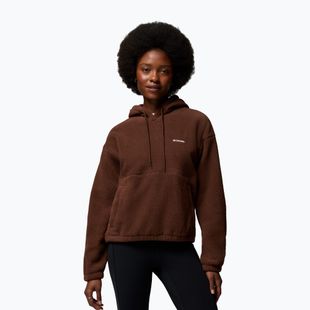 Дамски поларен суитшърт Columbia Timber Meadow MTR Fleece Hoodie tobacco