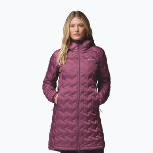 Дамско пухено яке Columbia Delta Ridge II Long Down antique mauve