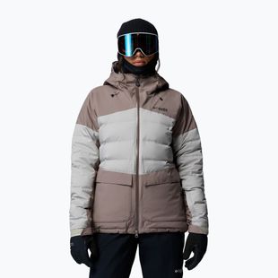 Дамско скиорско яке Columbia Glacier Ridge Down iron/flint grey
