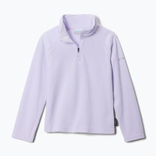 Детски поларен суитшърт Columbia Glacial Fleece Half Zip Purple Tint