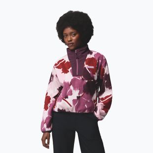 Дамски поларен суитшърт Columbia Sequoia Grove II Printed Half Zip antique mauve ikatbloom