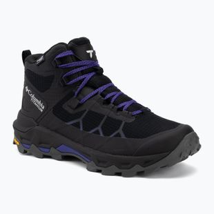 Дамски обувки за трекинг Columbia Peakfreak Titanum Outdry Mid black/purple quartz