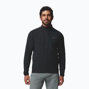 Мъжки поларен суитшърт Columbia Superior Summit Grid Full Zip black