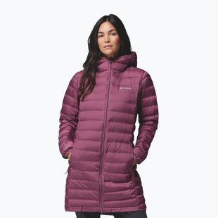 Дамско пухено яке Columbia Lake 22 II Down Long Hooded antique mauve