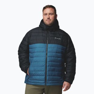 Мъжко яке Columbia Powder Lite II Hooded phoenix blue/black