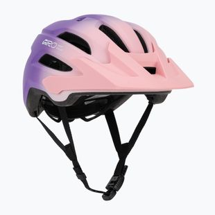 Детска велосипедна каска Giro Fixture II MIPS matte light pink/purple fade