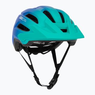 Детска велосипедна каска Giro Fixture II matte aqua green/blue jewel fade