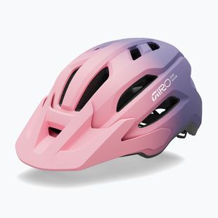 Детска велосипедна каска Giro Fixture II matte light pink/purple fade