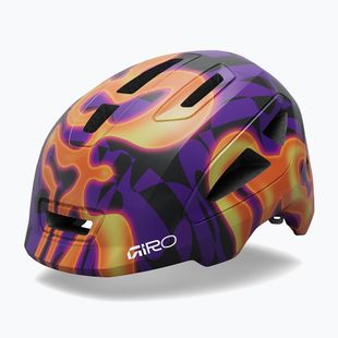 Детска велосипедна каска Giro Scamp II matte purple lava