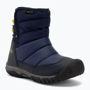 Ботуши за сняг KEEN Puffrider Wp naval academy/mango mint