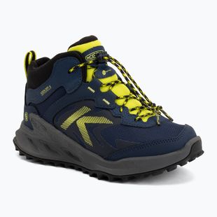 Детски обувки за трекинг KEEN Zionic Mid Wp naval academy/evening primrose