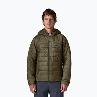 Мъжко ватирано яке Patagonia Hi-Loft Nano Puff Hoody basin green