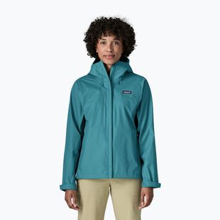 Дамско яке за дъжд Patagonia Torrentshell 3L Rain glacial glue