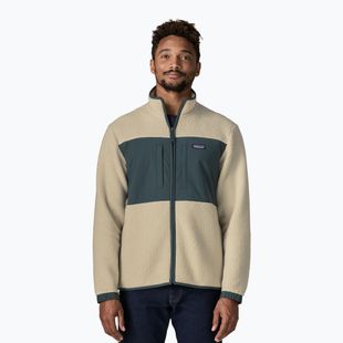 Мъжки поларен суитшърт Patagonia Retro Pile Patch pelican