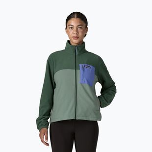 Дамски поларен суитшърт Patagonia Micro D Patch Pocket cover green