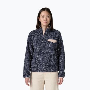 Дамски поларен суитшърт Patagonia Lightweight Synchilla Snap-T Pullover smudge: smolder blue