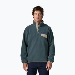 Мъжки поларен суитшърт Patagonia Lightweight Synchilla Snap-T Pullover summit blue