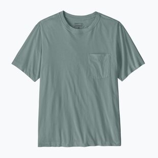 Мъжка тениска Patagonia Daily Pocket Tee blue sage