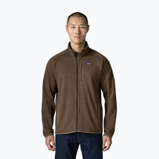 Мъжки суитшърт за трекинг Patagonia Better Sweater Fleece marlow brown rib knit