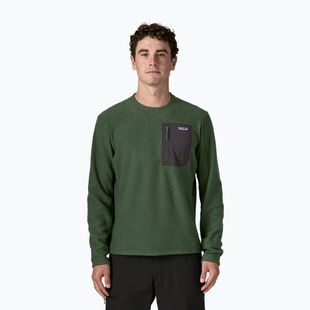 Мъжки суитшърт Patagonia R1 Air Crew treeline green
