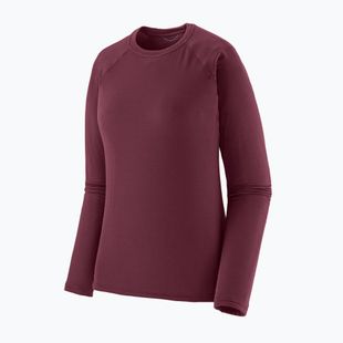 Дамски термоактивен суитшърт Patagonia Capilene Termal Weight Crew berry fig