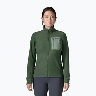 Дамски поларен суитшърт Patagonia R1 Air canopy green