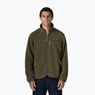 Мъжки поларен суитшърт Patagonia Retro Pile basin green
