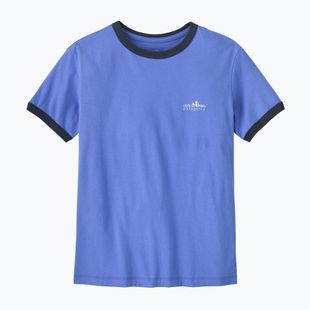 Дамска тениска Patagonia Fitz Roy Foothills Ringer Tee diver blue