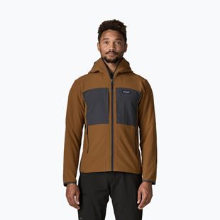 Мъжки суитшърт за трекинг Patagonia R2 TechFace Hoody deer brown
